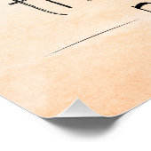 Psalm 147:3 Er heilt die Brokenherzen Poster (Ecke)