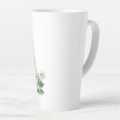 Psalm 147:3 Latte-Tasse Milchtasse (Rechte Ecke)