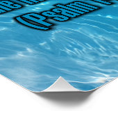 Psalm 147:7-8 WEBU Poster (Ecke)