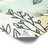 Psalm 147:7-9 poster (Ecke)