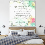 Psalm 147 leinwanddruck (Insitu (Schlafzimmer))