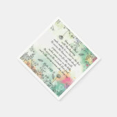 Psalm 147 serviette (Ecke)