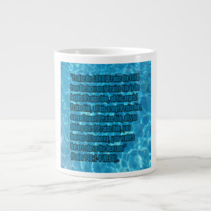 Psalm 148:1-4 WEBU Mug Jumbo-Tasse