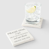 Psalm 148 Untersetzer 4/8 (Seitenansicht)