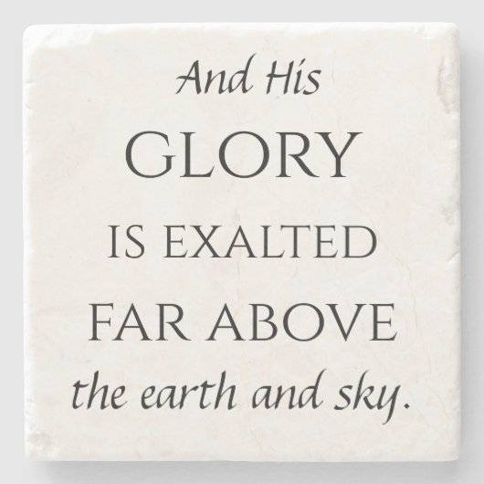 Psalm 148 Untersetzer 6/8 (Vorderseite)