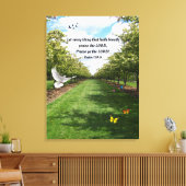 Psalm 150:6 leinwanddruck (Insitu (Wohnzimmer))