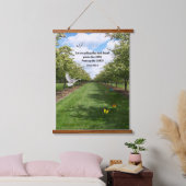 Psalm 150:6 wandteppich mit holzrahmen (Schlafzimmer)