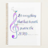 Psalm 150 Praise Planer (Vorderseite)