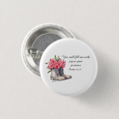 Psalm 16:11 Button (Vorne & Hinten)