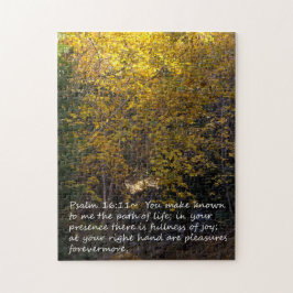 Psalm-16:11 Herbst Puzzle
