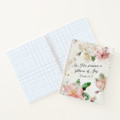 Psalm 16:11 In seiner Gegenwart ist Vollkommenheit Notizblock (Innenseite)