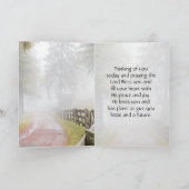 Psalm 16:11 Sie zeigen mir den Weg des Lebens Karte (Innenseite)