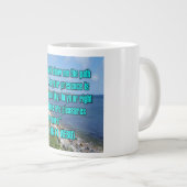 Psalm 16:11 WEBU-Tasse Jumbo-Tasse (Vorderseite Rechts)