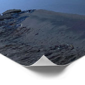 Psalm 16:8 Ermutigung zur Verbesserung der Bibelsc Poster (Ecke)