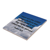 Psalm 16:8 Ich habe Set, der Herr immer vor mir Fliese (Seite)