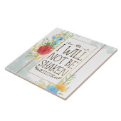 Psalm 16 8 Ich werde nicht erschüttert Bibel Chris Fliese (Seite)