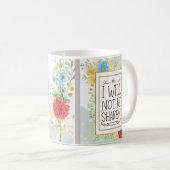 Psalm 16 8 Ich werde nicht erschüttert Bibel Chris Kaffeetasse (VorderseiteRechts)