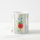 Psalm 16 8 Ich werde nicht erschüttert Bibel Chris Kaffeetasse (Mittel)