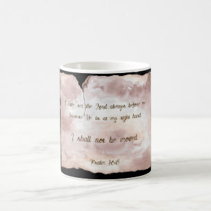 Psalm 16:8 kaffeetasse