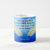 Psalm-16:8 Kaffeetasse (Mittel)