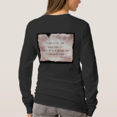 Psalm 16:8 T-Shirt (Rückseite)