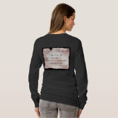 Psalm 16:8 T-Shirt (Schwarz voll)