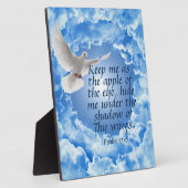 Psalm 17:8 fotoplatte (Seite)