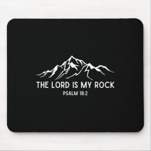 Psalm 182 Der Herr ist mein Fels, Ostern Bibelvers Mousepad