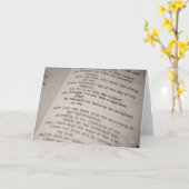 Psalm 18:19 [Grußkarte] Karte (Gelbe Blume)