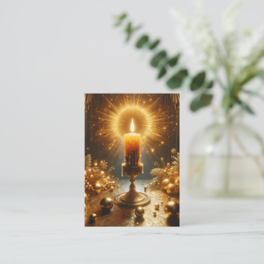 Psalm 18:28 KJV Karten - Erleuchtung meiner Dunkel (Stehend Vorderseite)