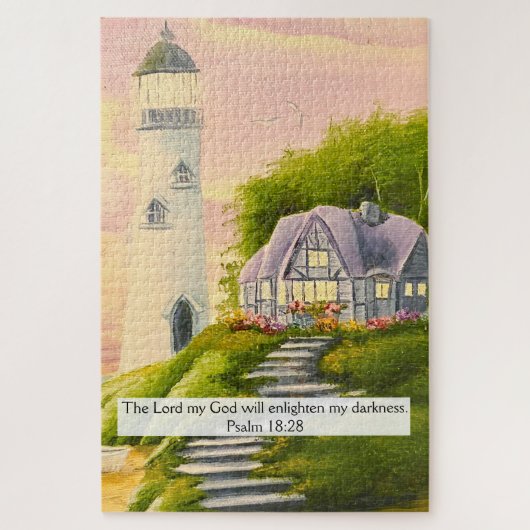 Psalm 18:28 puzzle (Vertikal)