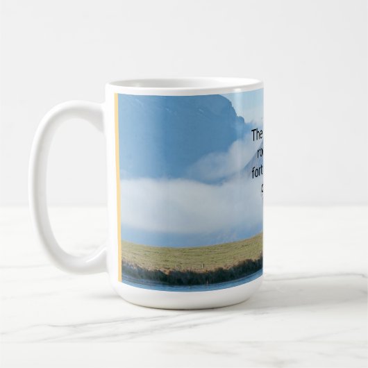 Psalm 18:2 Bibelverse Kaffeetasse (Links)