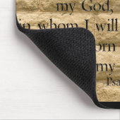 Psalm 18:2 Der Herr ist mein Felsen und meine Fest Mousepad (Ecke)