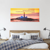 Psalm 19:14 Ließ die Worte meines Mund und... Leinwanddruck (Insitu (Schlafzimmer))