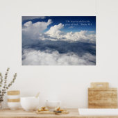 Psalm 19:1 Bibelposter Poster (Küche)