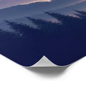 Psalm 19:1 Christliches Poster (Ecke)