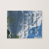 Psalm 19:1 Die Himmel verkünden die Herrlichkeit G Puzzle (Horizontal)
