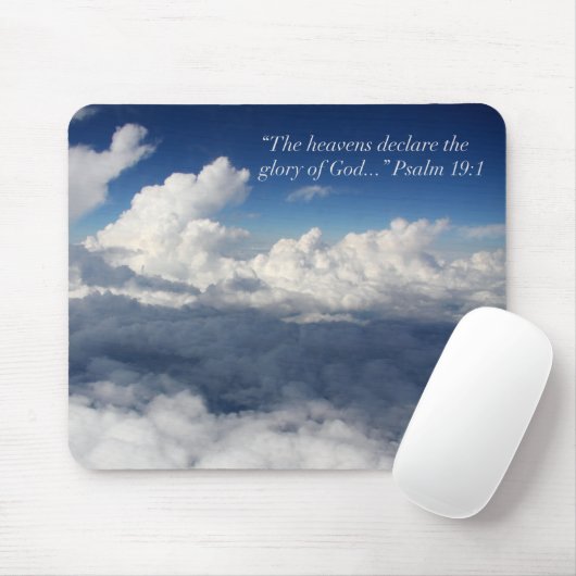 Psalm-19:1 Mousepad (Mit Mouse)