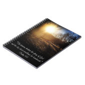 Psalm-19:1 Notizbuch Notizblock (Linke Seite)