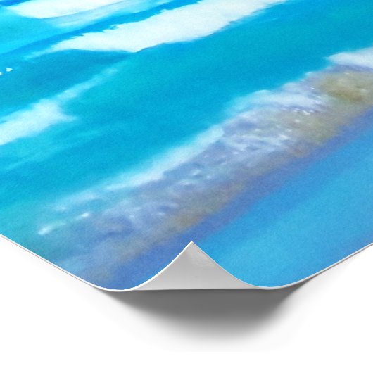 Psalm 19:1 poster (Ecke)