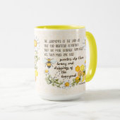 Psalm 19:9-10 Süße als Honig Tasse (VorderseiteRechts)