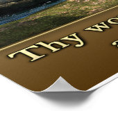 Psalm 1:19 Christliche Plakate (Ecke)