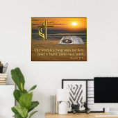 Psalm 1:19 Poster (Heimbüro)