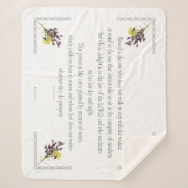 PSALM 1:1-3 Botanic Design, Sherpadecke