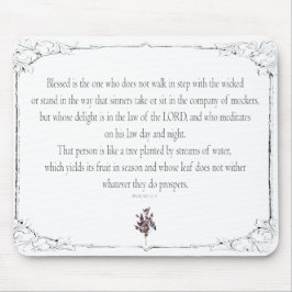 Psalm 1-1-3, Do Not Walk in Step with Ers, Mousepad