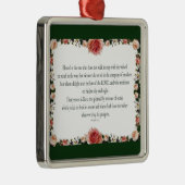 Psalm 1:1-3, gesegnet ist der eine ornament aus metall (Rechts)