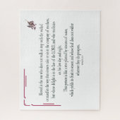 Psalm 1:1-3, gesegnet ist derjenige, der puzzle (Vertikal)