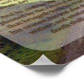PSALM 1, 1-3 POSTER (Ecke)