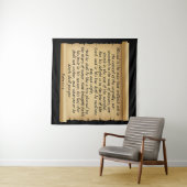 Psalm 1:1-3 wandteppich (Beispiel (Horizontal))