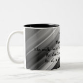 Psalm 1:1 zweifarbige tasse (Links)